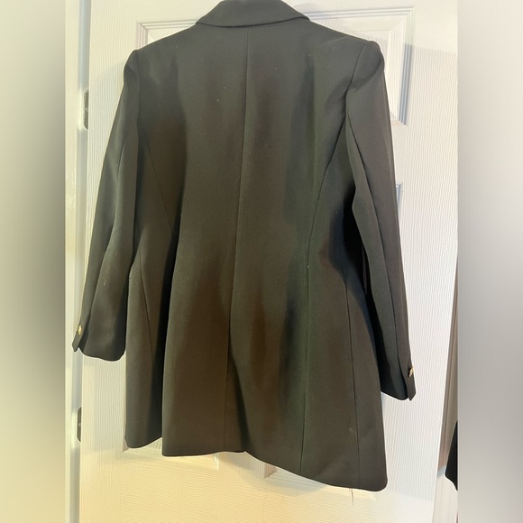 ZARA SINGLE BUTTON LONG BLAZER - Picture 7 of 7